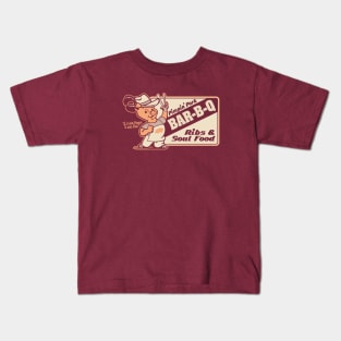 PIMPIN' PORK BARBECUE Kids T-Shirt